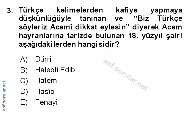Soru 3