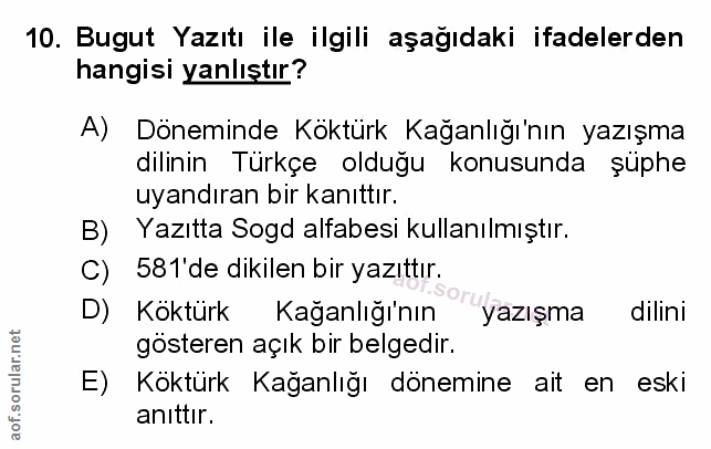 Soru 10