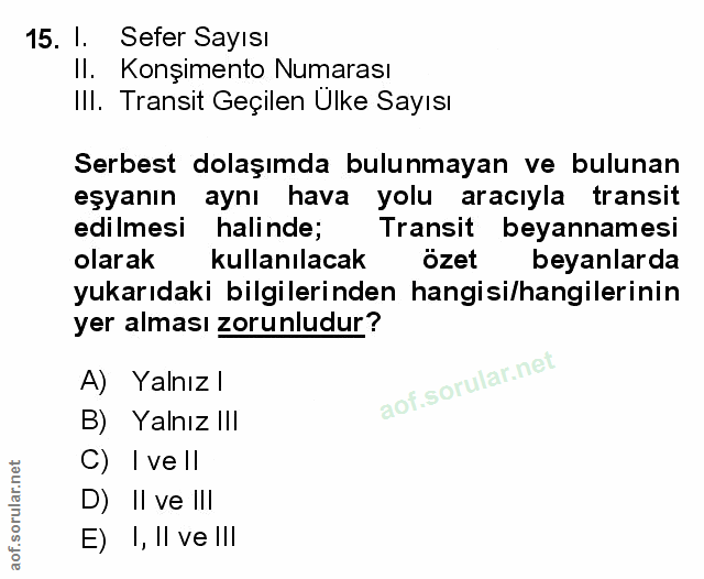 Soru 15