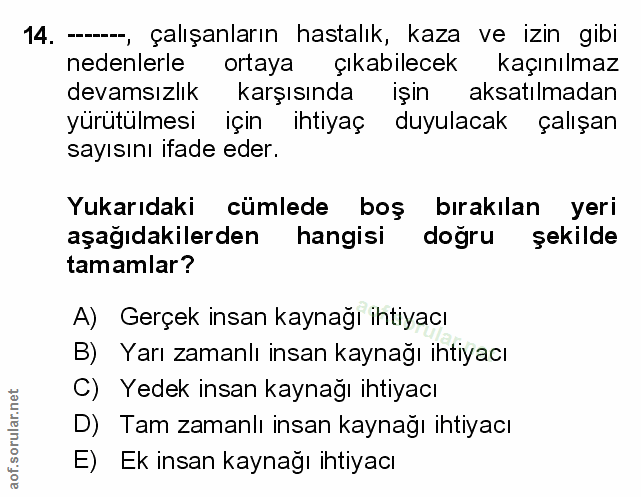 Soru 14