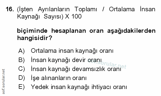 Soru 16