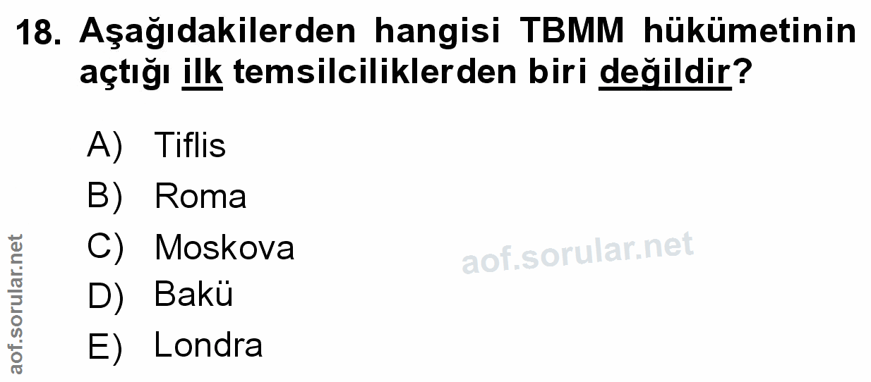 Soru 18