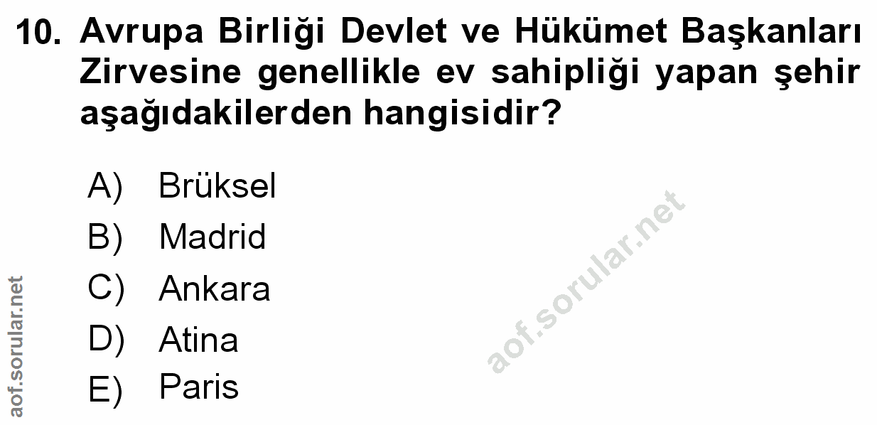 Soru 10