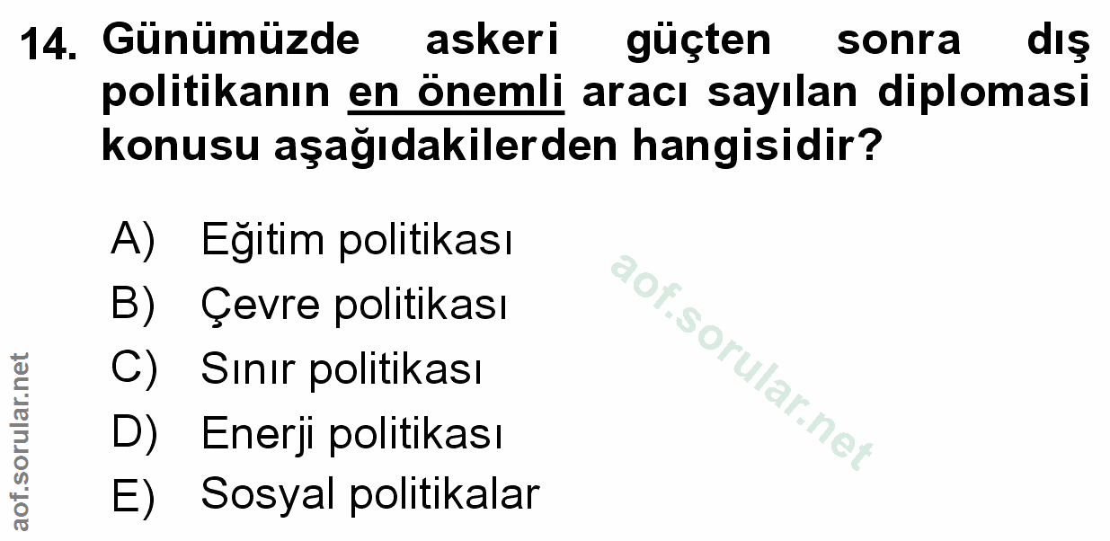 Soru 14
