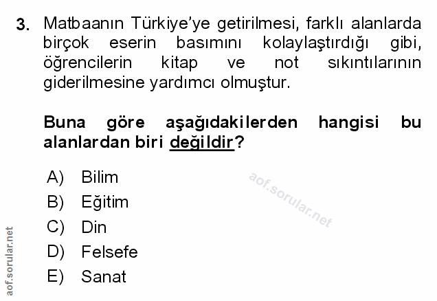 Soru 3