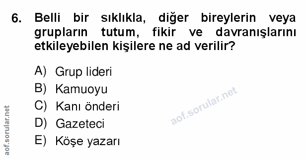 Soru 6