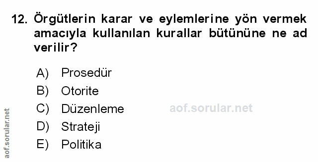 Soru 12