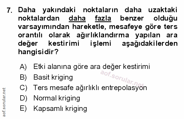 Soru 7