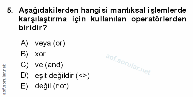 Soru 5