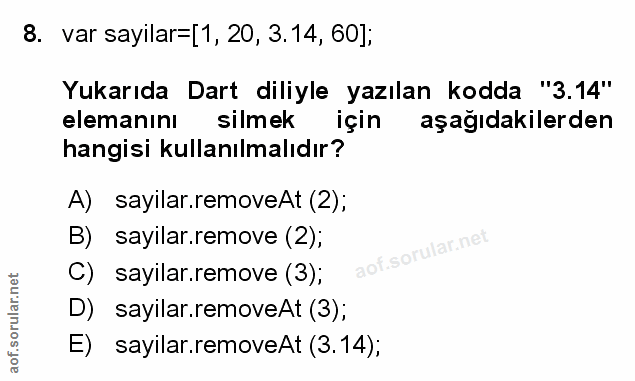 Soru 8