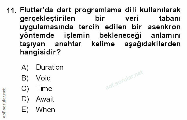 Soru 11