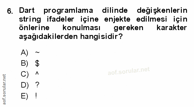 Soru 6