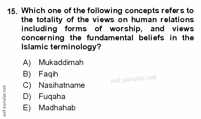 Soru 15