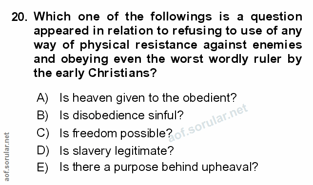 Soru 20