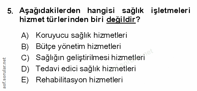 Soru 5