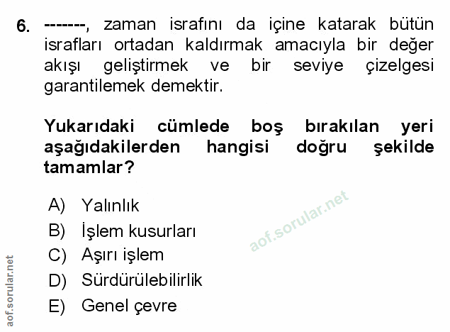 Soru 6