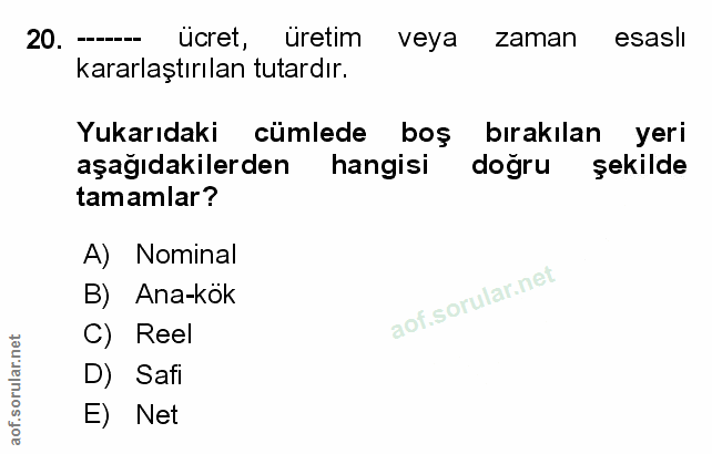 Soru 20