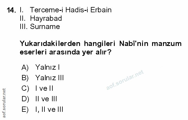 Soru 14
