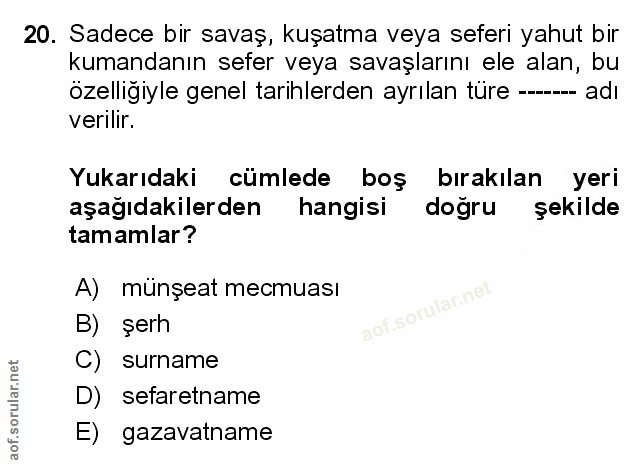 Soru 20