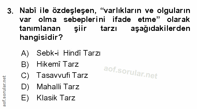 Soru 3