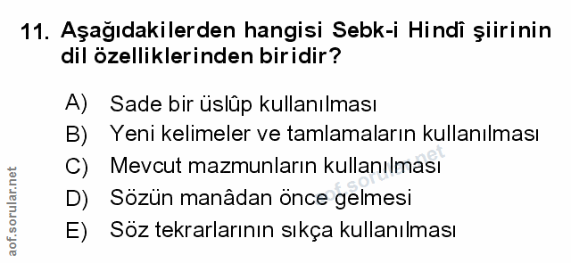 Soru 11