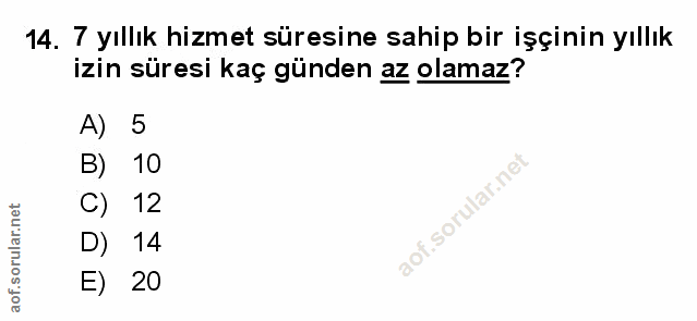 Soru 14
