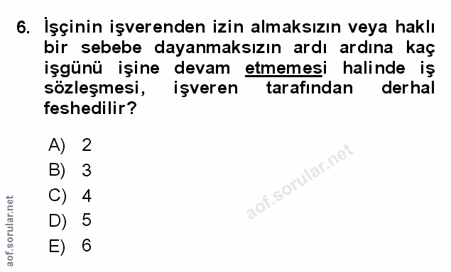 Soru 6