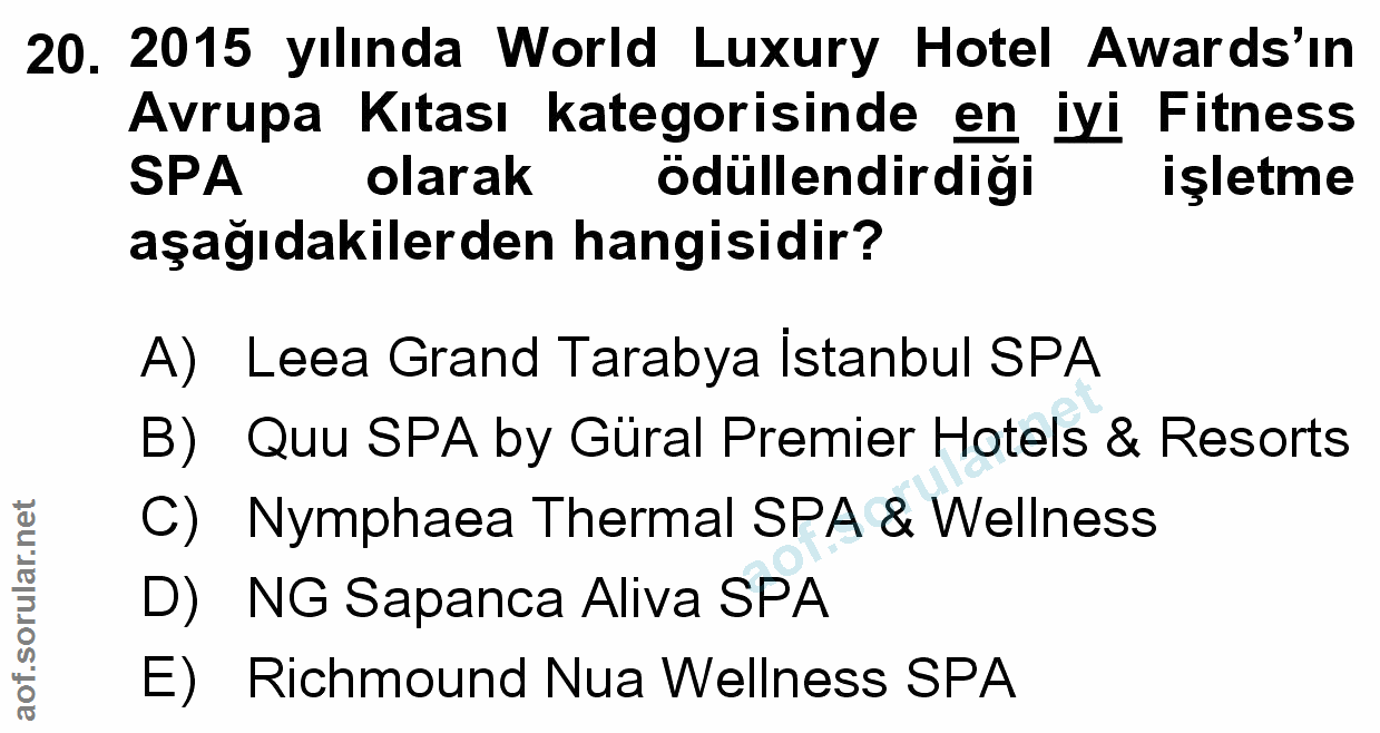 Soru 20