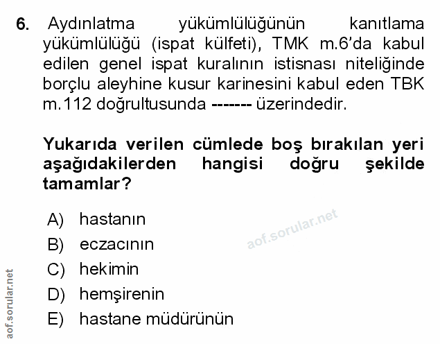 Soru 6
