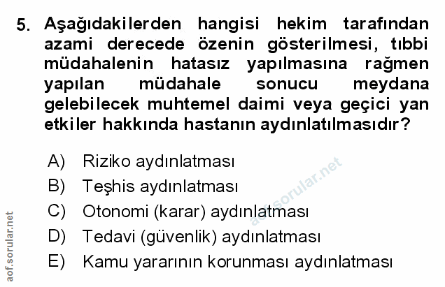 Soru 5