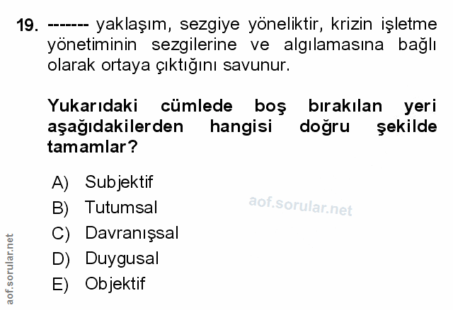 Soru 19