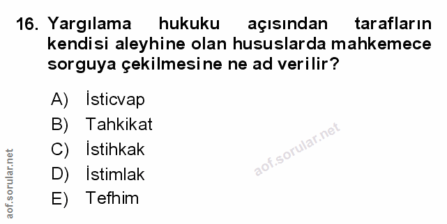 Soru 16