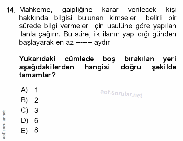 Soru 14