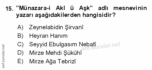 Soru 15