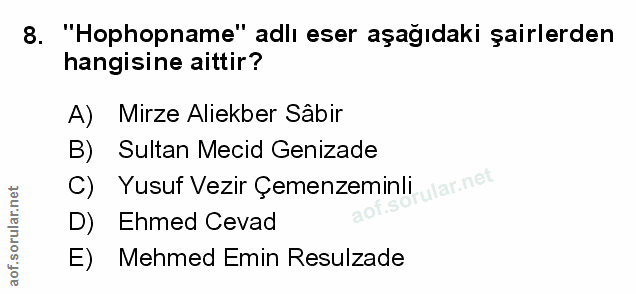 Soru 8
