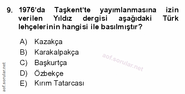 Soru 9