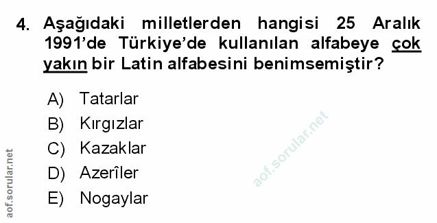 Soru 4