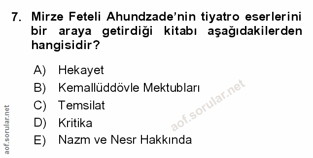 Soru 7