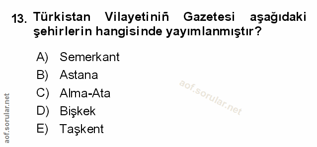 Soru 13