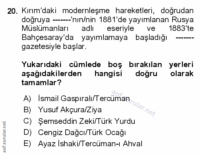 Soru 20