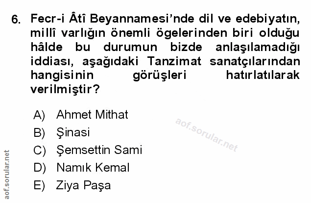 Soru 6