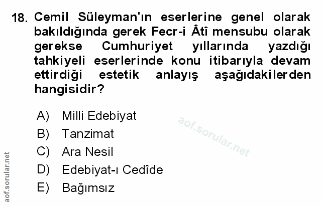 Soru 18