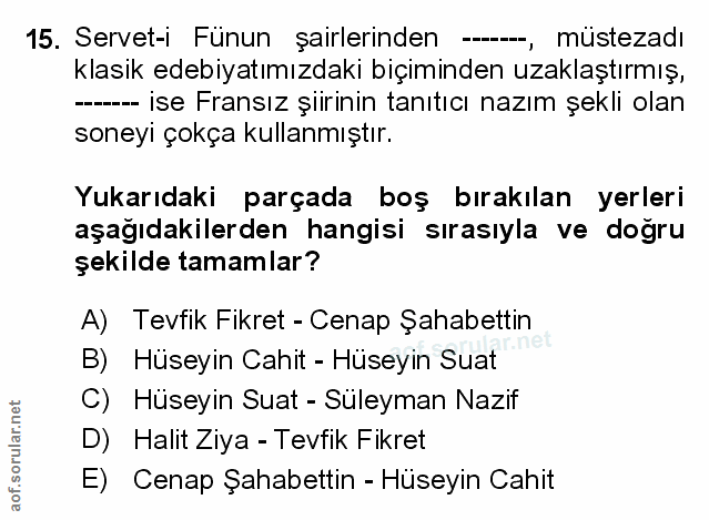 Soru 15