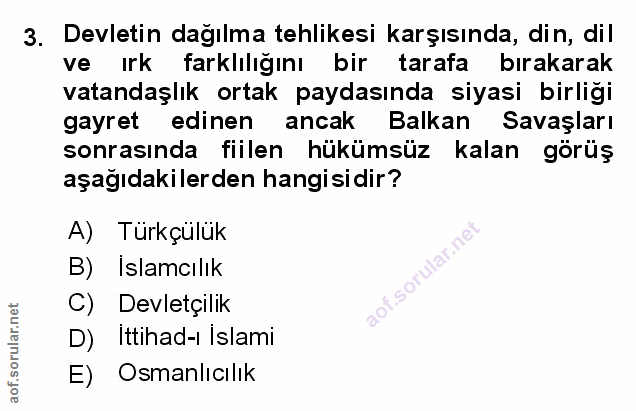 Soru 3