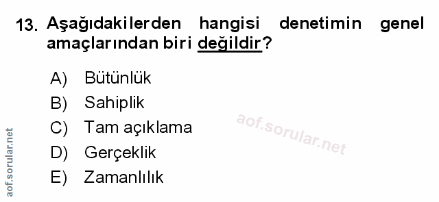 Soru 13
