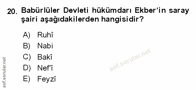 Soru 20