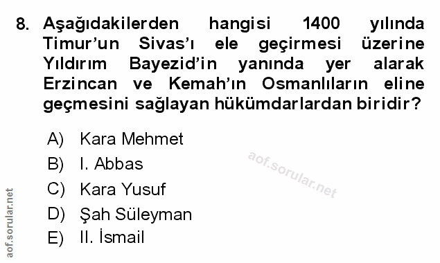 Soru 8