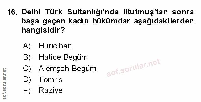 Soru 16