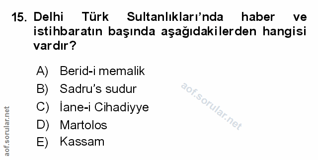 Soru 15