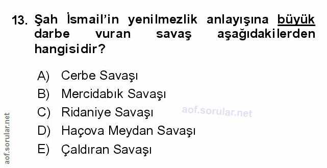 Soru 13